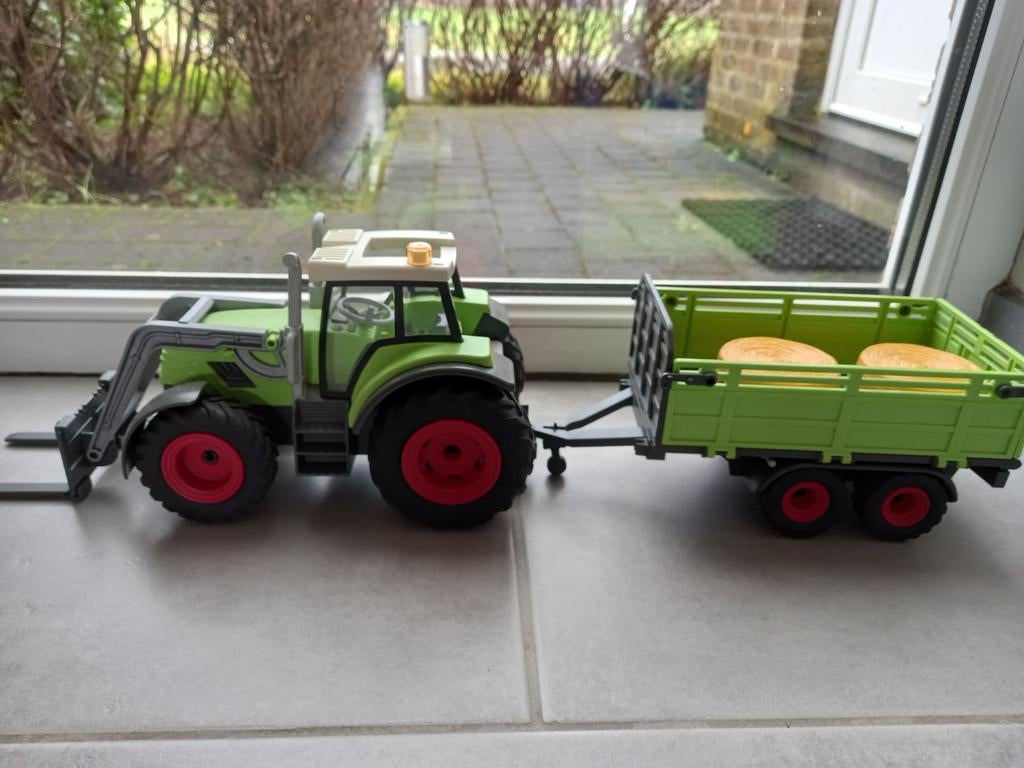 Playmobil 5121 grote tractor met aanhangwagen, Kinderen en Baby's, Ophalen of Verzenden
