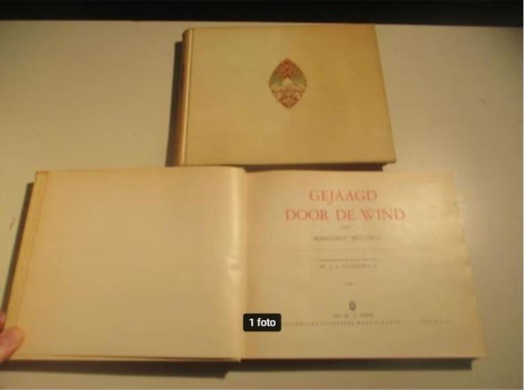 Roman bien connu en 2 parties - Autant en emporte le vent -, Enlèvement ou Envoi, Comme neuf