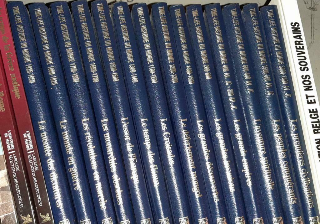 14 volumes de l'histoire du monde TimeLife parfait état, Livres, Histoire mondiale, Comme neuf, Europe, Enlèvement ou Envoi