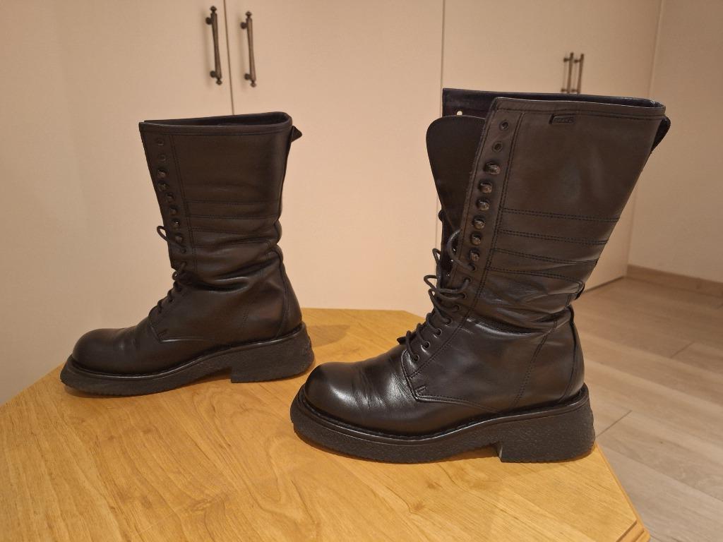 Laarzen, combatboots, merk Brako, maat 38, zwart, Kleding | Dames, Schoenen, Hoge laarzen, Zwart, Ophalen of Verzenden, Gedragen