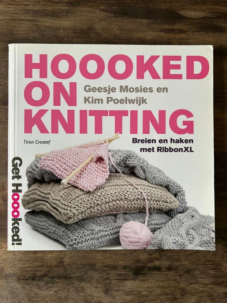 Tricoter et crocheter avec RibbonXL, Enlèvement ou Envoi, Comme neuf, Tricot