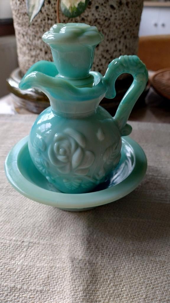 Vintage avon kan en kom badolie elégance, Verzamelen, Ophalen of Verzenden, Zo goed als nieuw