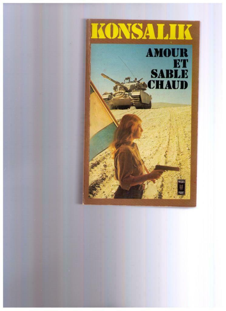 Amour et sable chaud, Heinz Konsalik - Presses Pocket nr 965, Boeken, Historische romans, Ophalen of Verzenden, Gelezen, Heinz Konsalik