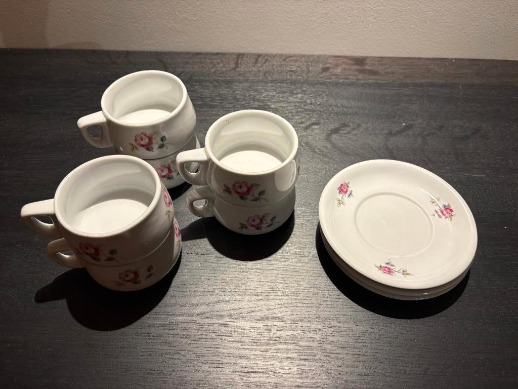 Porselein servies, Ophalen