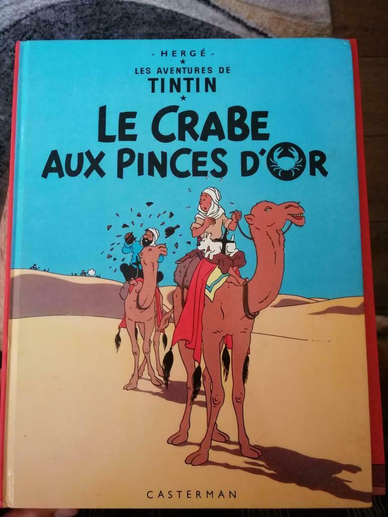 3 livres de Tintin - Hergé - de (Casterman), Meerdere stripboeken, Ophalen of Verzenden, Gelezen, Hergé