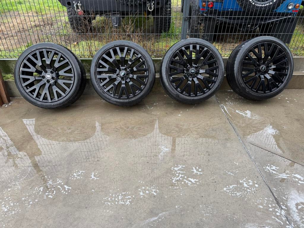 22” Kahn look velgen 5x120 (RangeRover), Enlèvement, Pneu(s)