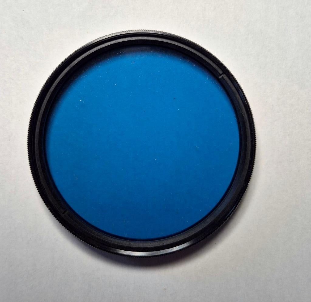 Filtre photo argentique bleu COZO 80B 55mm, TV, Hi-fi & Vidéo, Photo | Filtres, Enlèvement ou Envoi, Utilisé, 50 à 60 mm, Autres types