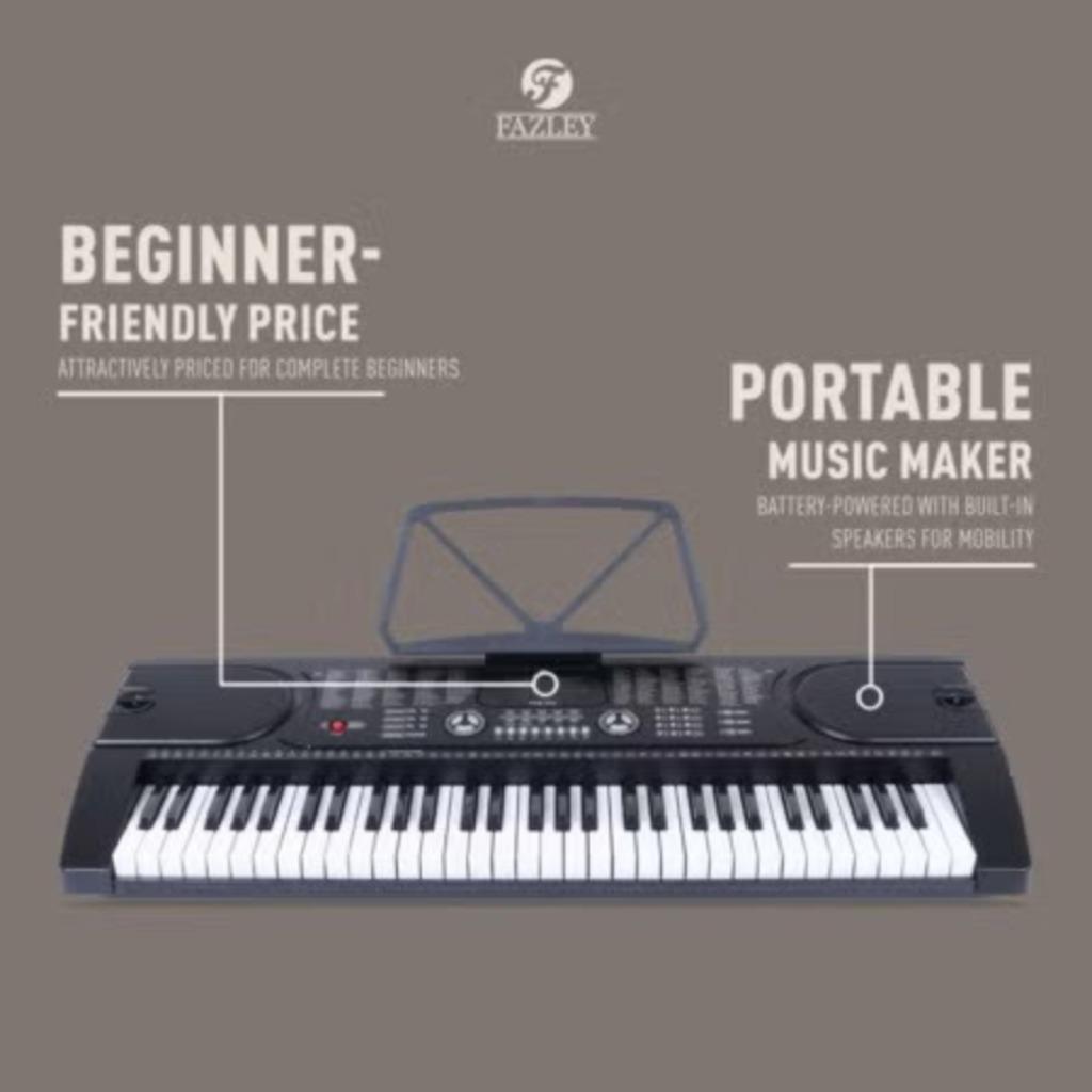 Fazley FKB-050 61 toetsen keyboard zwart, Muziek en Instrumenten, Keyboards, Ophalen, Gebruikt, 61 toetsen, Overige merken