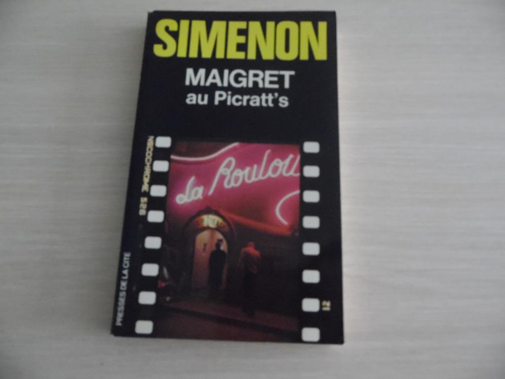 MAIGRET AU PICRATT'S       SIMENON, Enlèvement ou Envoi, Comme neuf, Georges Simenon