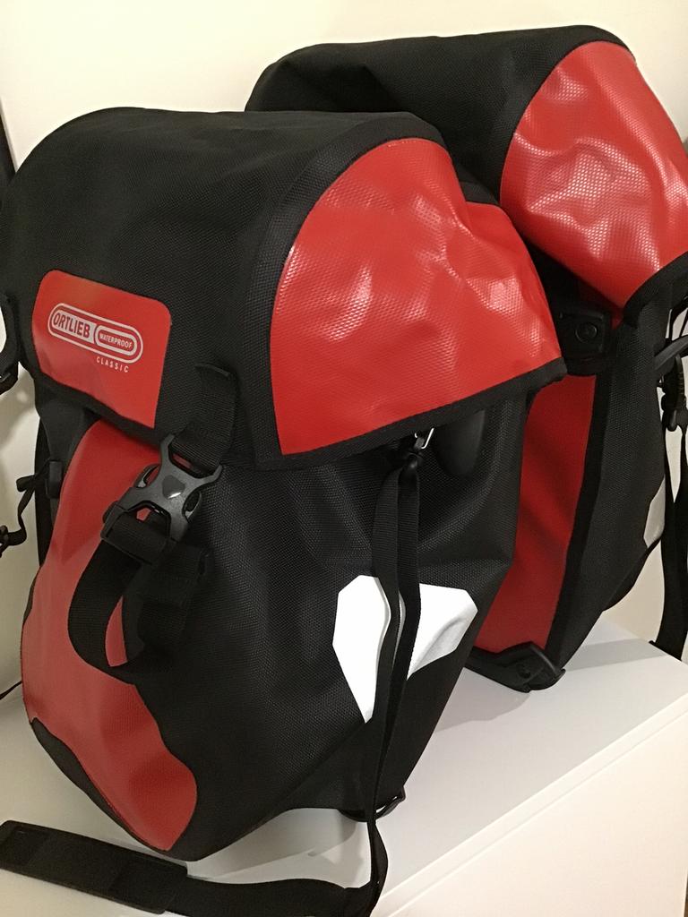 Paire de Sacoches arrière Ortlieb 2x20L NEUVES, Neuf, Ortlieb