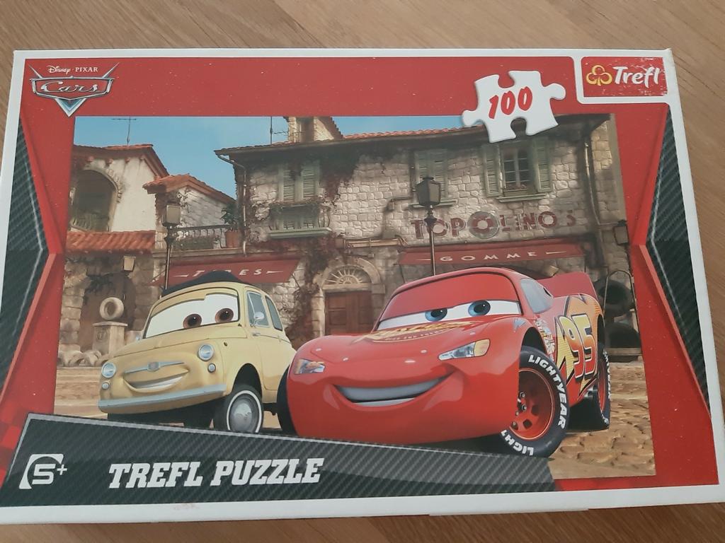 Puzzel Cars 100 stuks, Enlèvement ou Envoi, Comme neuf