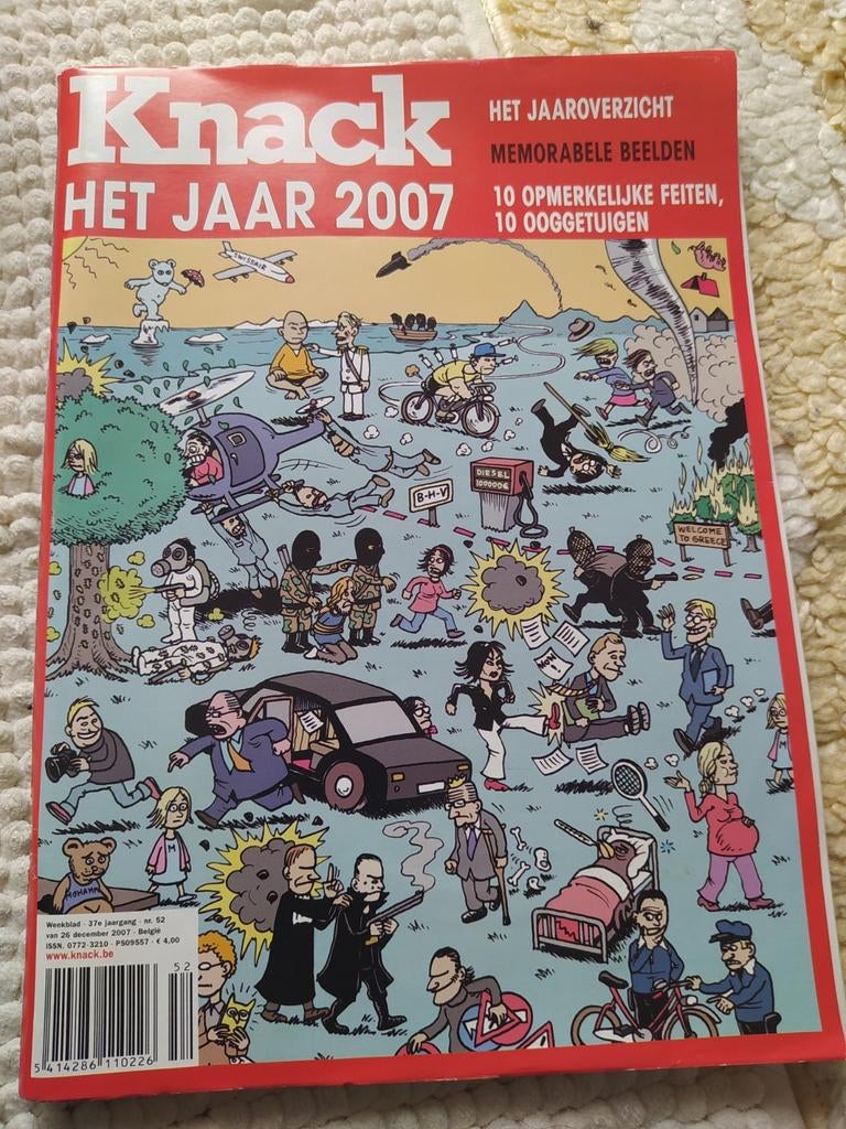 Bilan annuel 2007 de Knack, Enlèvement ou Envoi