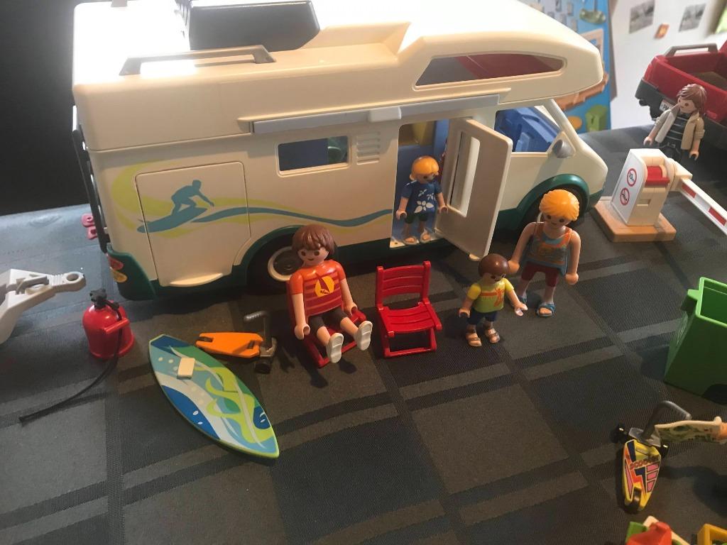 Playmobil 6671 Mobilhome / camper / kampeerwagen, Kinderen en Baby's, Speelgoed | Playmobil, Ophalen, Complete set