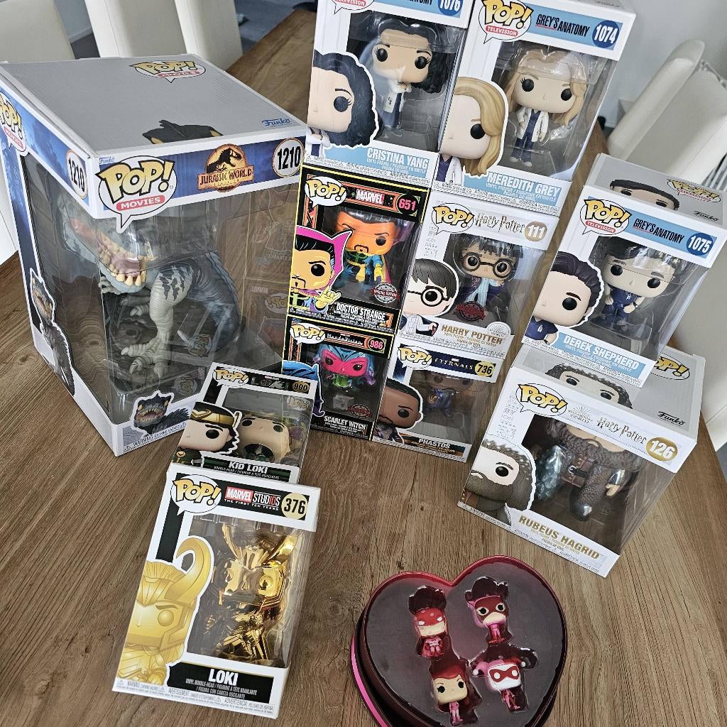 Funko Pop! Harry Potter, Marvel, Jurassic World, Loki, Verzamelen, Poppetjes en Figuurtjes, Ophalen, Nieuw
