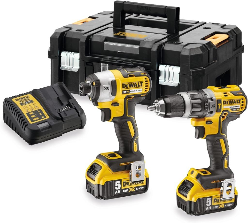 DEWALT DCD796 boorset + DCF887 slagschroevendraaier + 2 batj, Ophalen, Nieuw