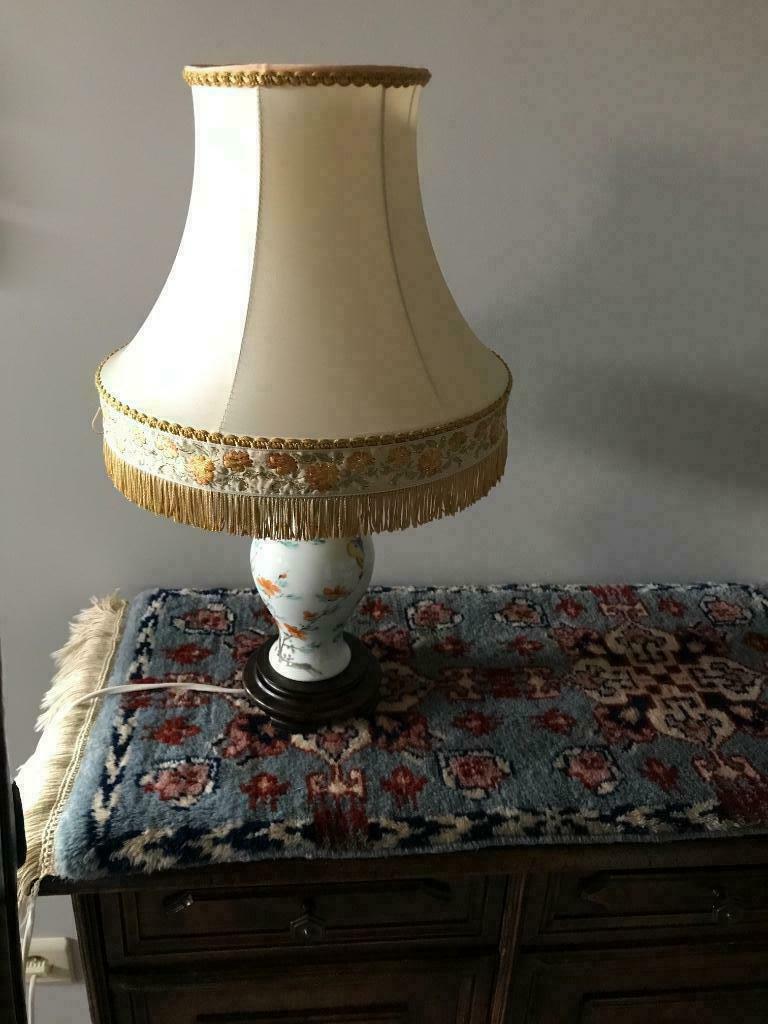 Lampadaire en porcelaine, Enlèvement ou Envoi, Utilisé, Autres matériaux, Moins de 50 cm