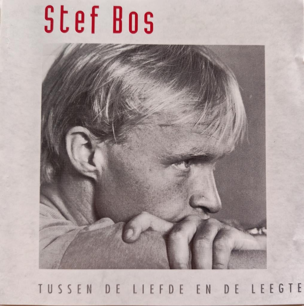 STEF BOS - Tussen de liefde en de leegte (CD), Ophalen of Verzenden, Zo goed als nieuw, Levenslied of Smartlap