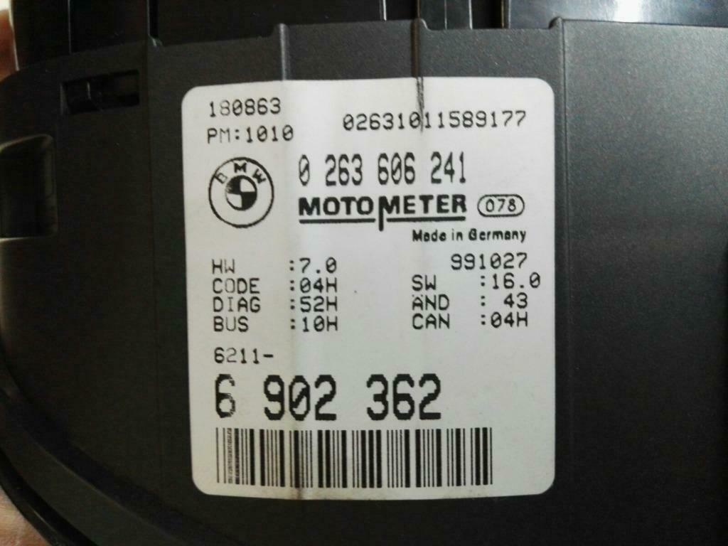 Herstel Km teller BMW E46  instrumentenpaneel, Ophalen of Verzenden, Gebruikt, BMW