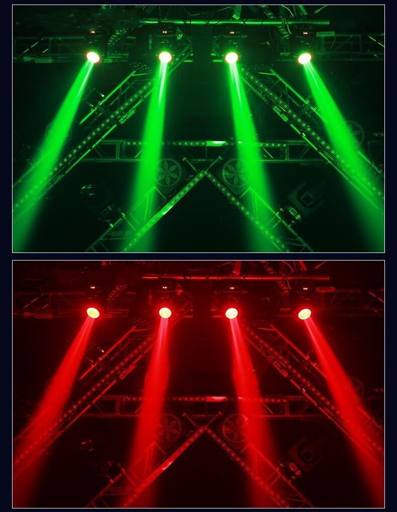 Nieuwe First Class 90W LED BEAM MOVINGHEAD MET LED RING, Audio, Tv en Foto, Karaoke-apparatuur, Ophalen of Verzenden, Nieuw, Complete set