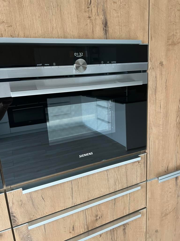 Siemens inbouw stoomoven, Elektronische apparatuur, Ophalen, Zo goed als nieuw, Inbouw