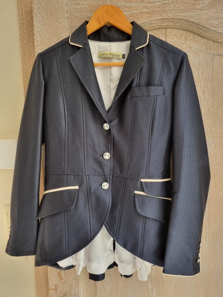 Wedstrijdjas dressuur, Dieren en Toebehoren, Paardrijkleding, Dressuur, Ophalen of Verzenden, Zo goed als nieuw, Dames