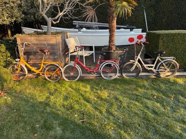 vouwfiets - plooifiets vintage - superia - seventies, Fietsen en Brommers, Gebruikt, 14 tot 16 inch, Totaal opvouwbaar, Ophalen
