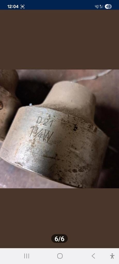Grote doppen mm en inch ", Doe-het-zelf en Bouw, Ophalen, Zo goed als nieuw