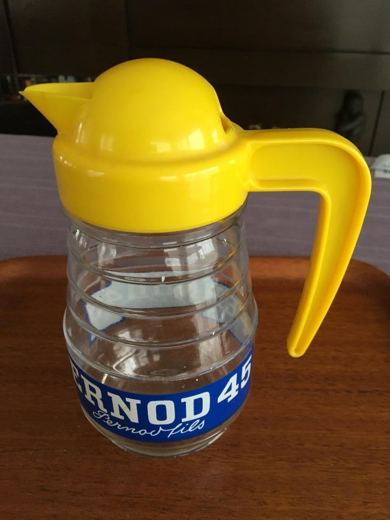 Vintage Pernod 45 waterkaraf, Ophalen, Zo goed als nieuw, Gebruiksvoorwerp