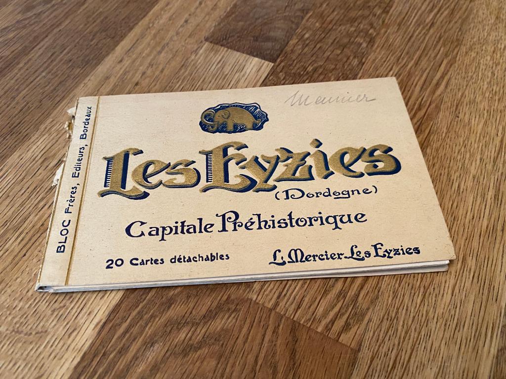 LES EYZIES DORDOGNE ALBUM CARTE  POSTALE ANCIEN, Enlèvement ou Envoi
