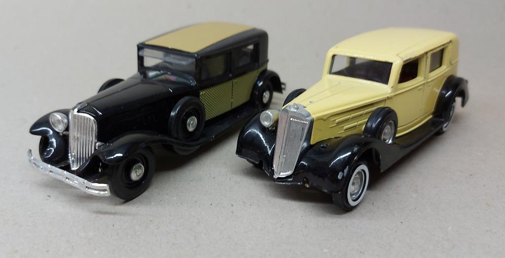 Solido auto - schaal 1/43 - Renault & Packard, Ophalen of Verzenden, Gebruikt, Auto, Solido