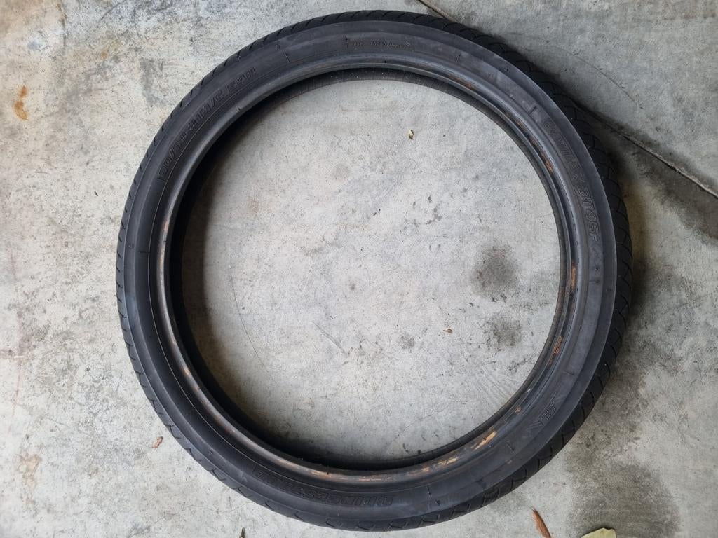 Pneu moto ancetre oldtimer bridgestone 90/90/21