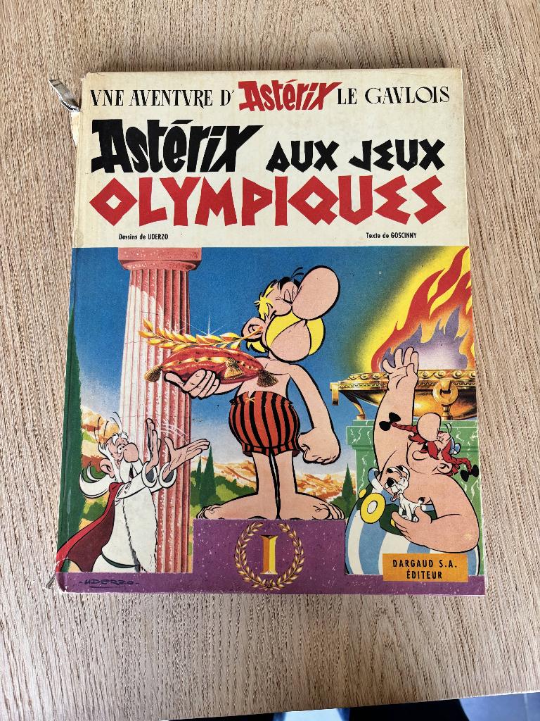 Astérix aux jeux Olympiques - EO, Livres, Enlèvement ou Envoi, Une BD, Utilisé, Uderzo - Goscinny