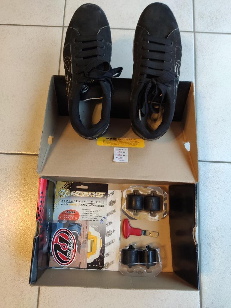 Chaussures à roulettes Heelys, Enlèvement ou Envoi, Noir, Heelys, Autres types