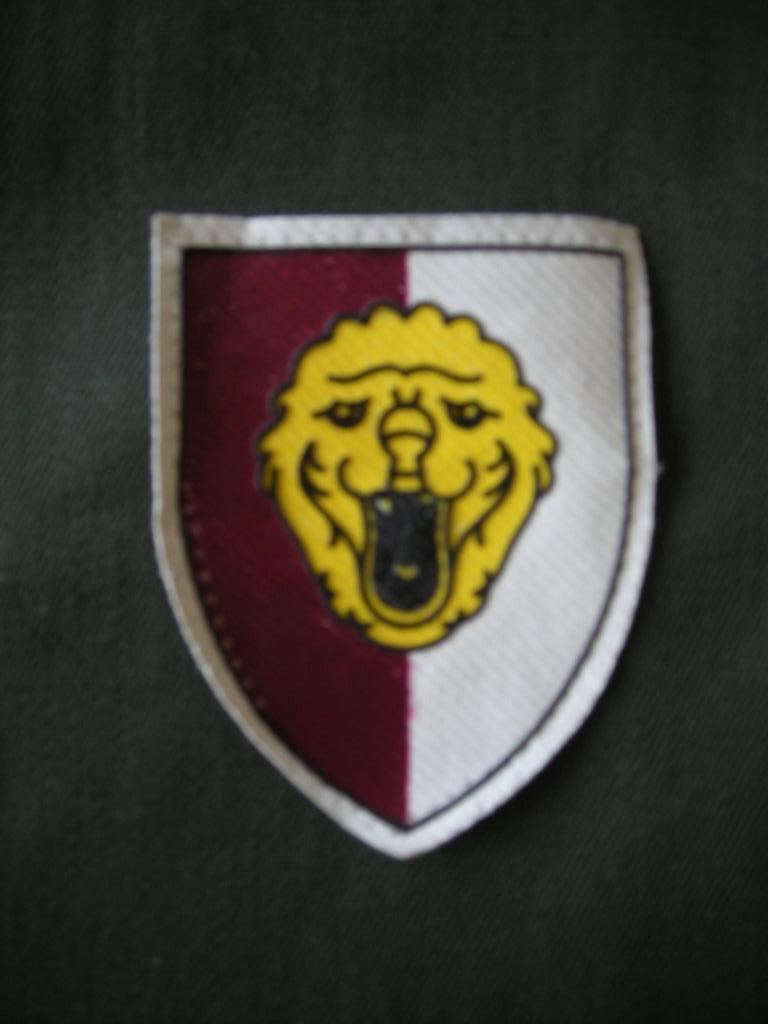 ABL mouwinsigne 1e Belgische Korps -16e Pantser Divisie, Ophalen of Verzenden, Landmacht, Embleem of Badge