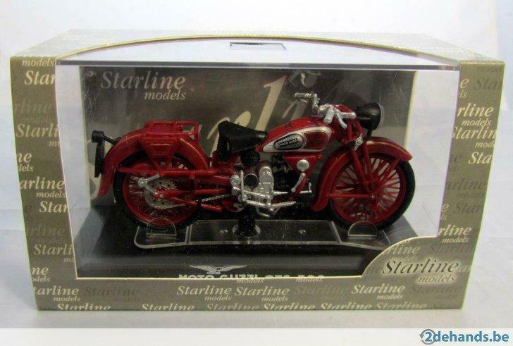 1:24 Starline 990318 Moto Guzzi GTS 500 red, Hobby & Loisirs créatifs, Modélisme | Voitures & Véhicules, Neuf, Autres types, Enlèvement ou Envoi