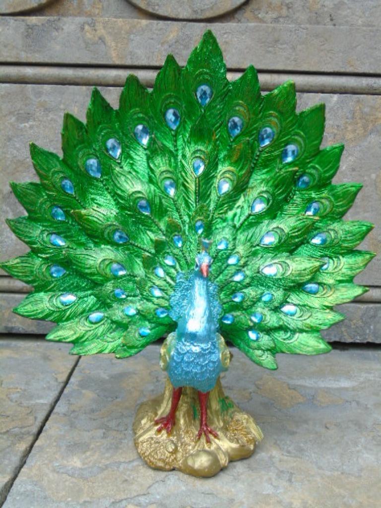 un paon plumes ouverte avec brillants , nouveau !!, Enlèvement, Neuf