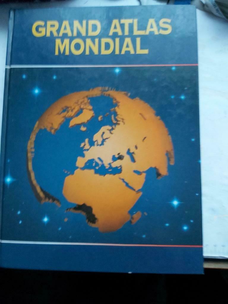 Grand atlas mondial, Enlèvement ou Envoi, Comme neuf
