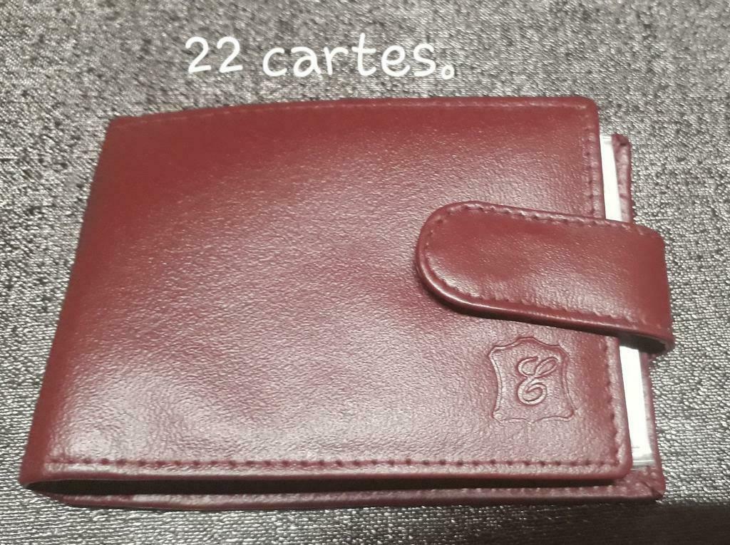 Porte cartes, Overige merken, Nieuw, Ophalen of Verzenden, Leder
