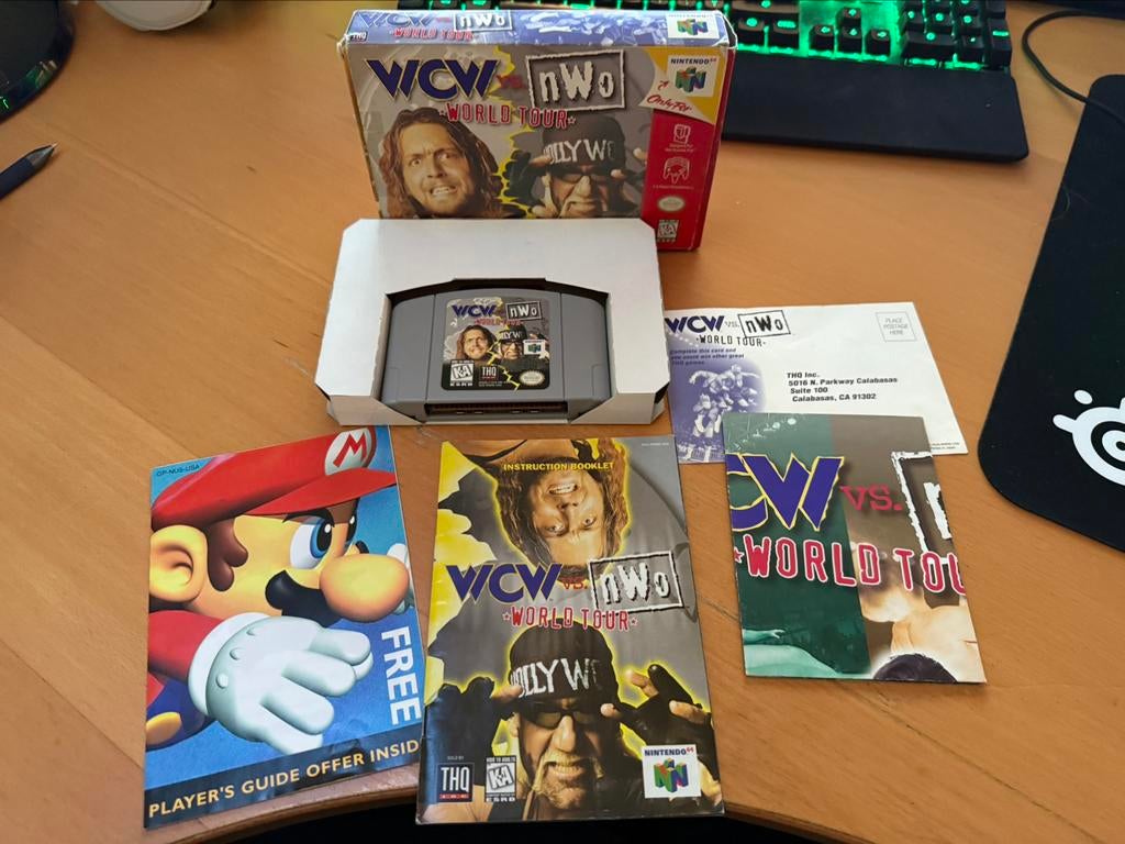 WCW vs NWO World Tour | CIB | Nintendo 64, Games en Spelcomputers, Games | Nintendo 64, 1 speler, Ophalen of Verzenden, Zo goed als nieuw