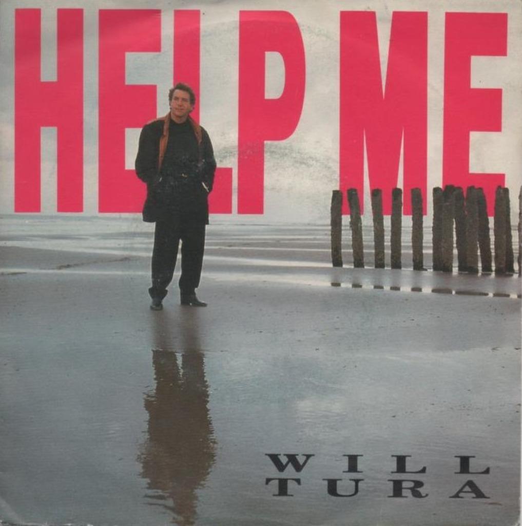 45t Will Tura - Help Me (1990), Ophalen of Verzenden, Gebruikt, Nederlandstalig