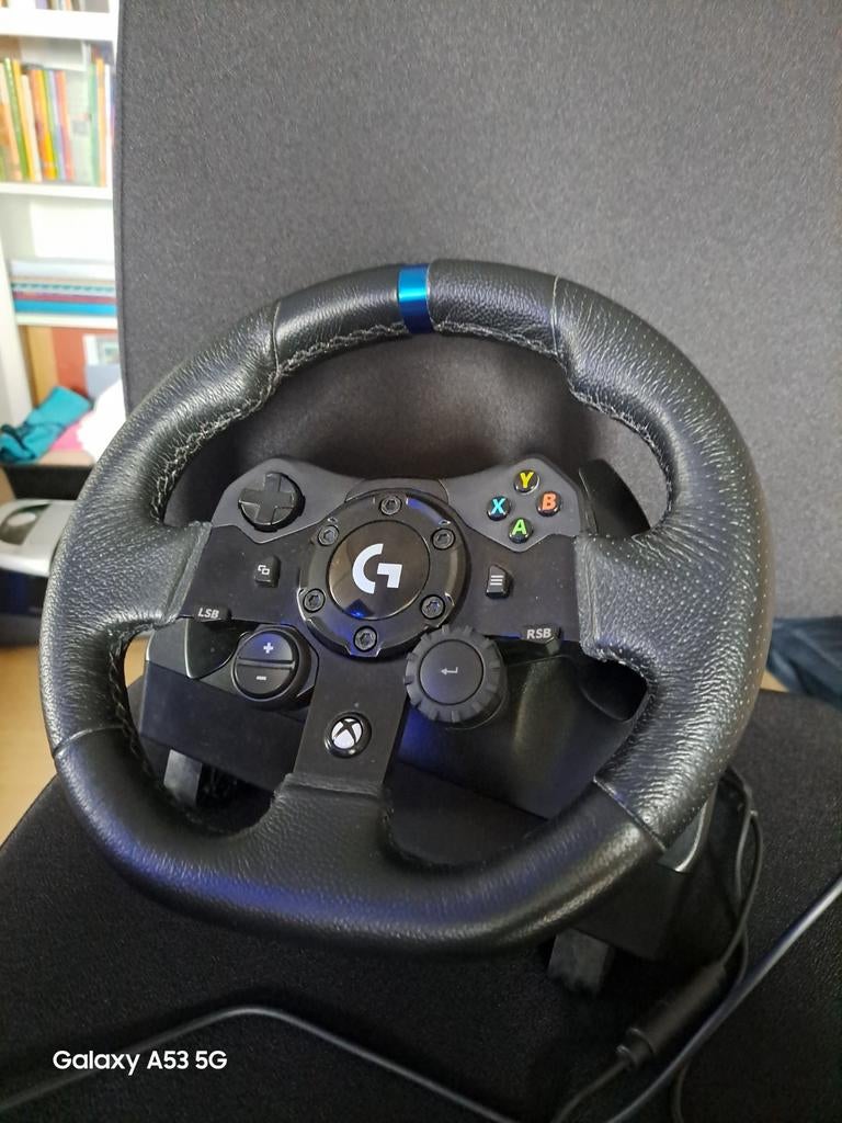 Logitech G923, Ophalen, Gebruikt