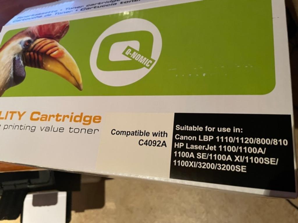 Toner cartridge voor Laser Jet Printer HP of Canon, Ophalen of Verzenden, Nieuw, Cartridge, Huismerk