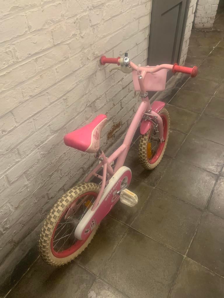 Hello Kitty meisjesfiets, Fietsen en Brommers, Ophalen, Zo goed als nieuw