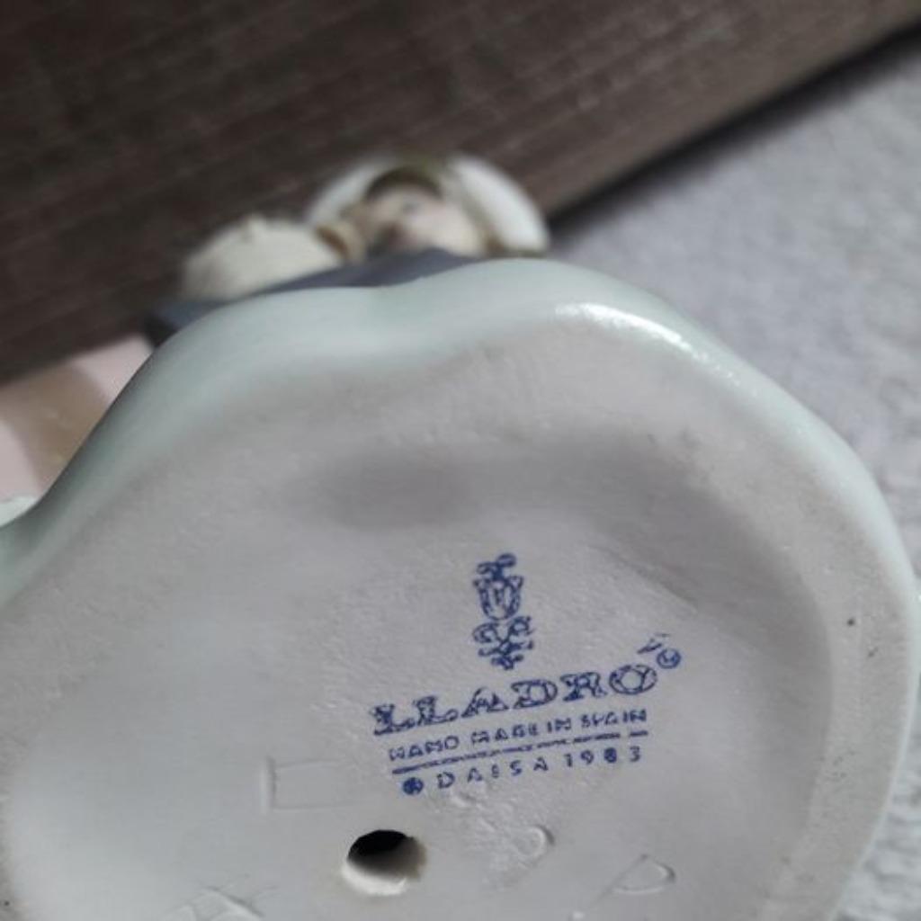 bloemenmeisje lladro, Antiek en Kunst, Ophalen
