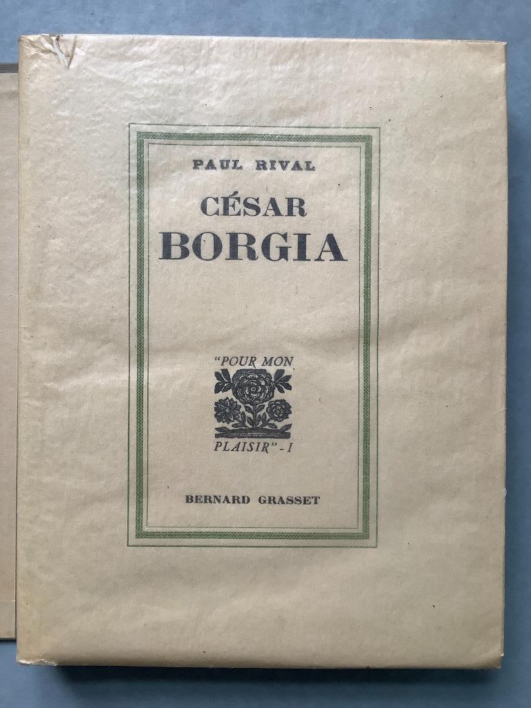 César Borgia - Paul Rival (Bernard Grasset, 1931), Ophalen of Verzenden