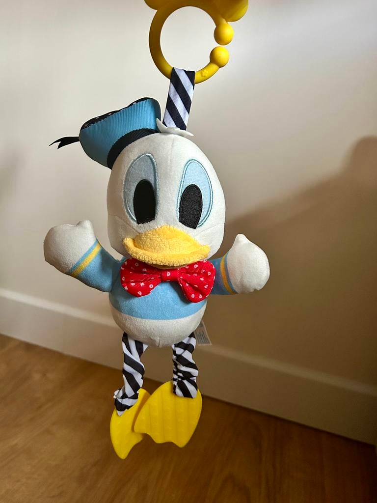 Jouet d'activité Donald Duck Clementoni, Enlèvement ou Envoi, Comme neuf, Hochet, Sonore