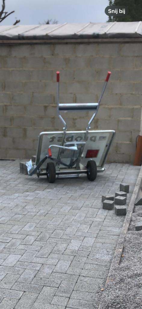 Klinkerkar nieuwstaat, Doe-het-zelf en Bouw, Ophalen, Zo goed als nieuw