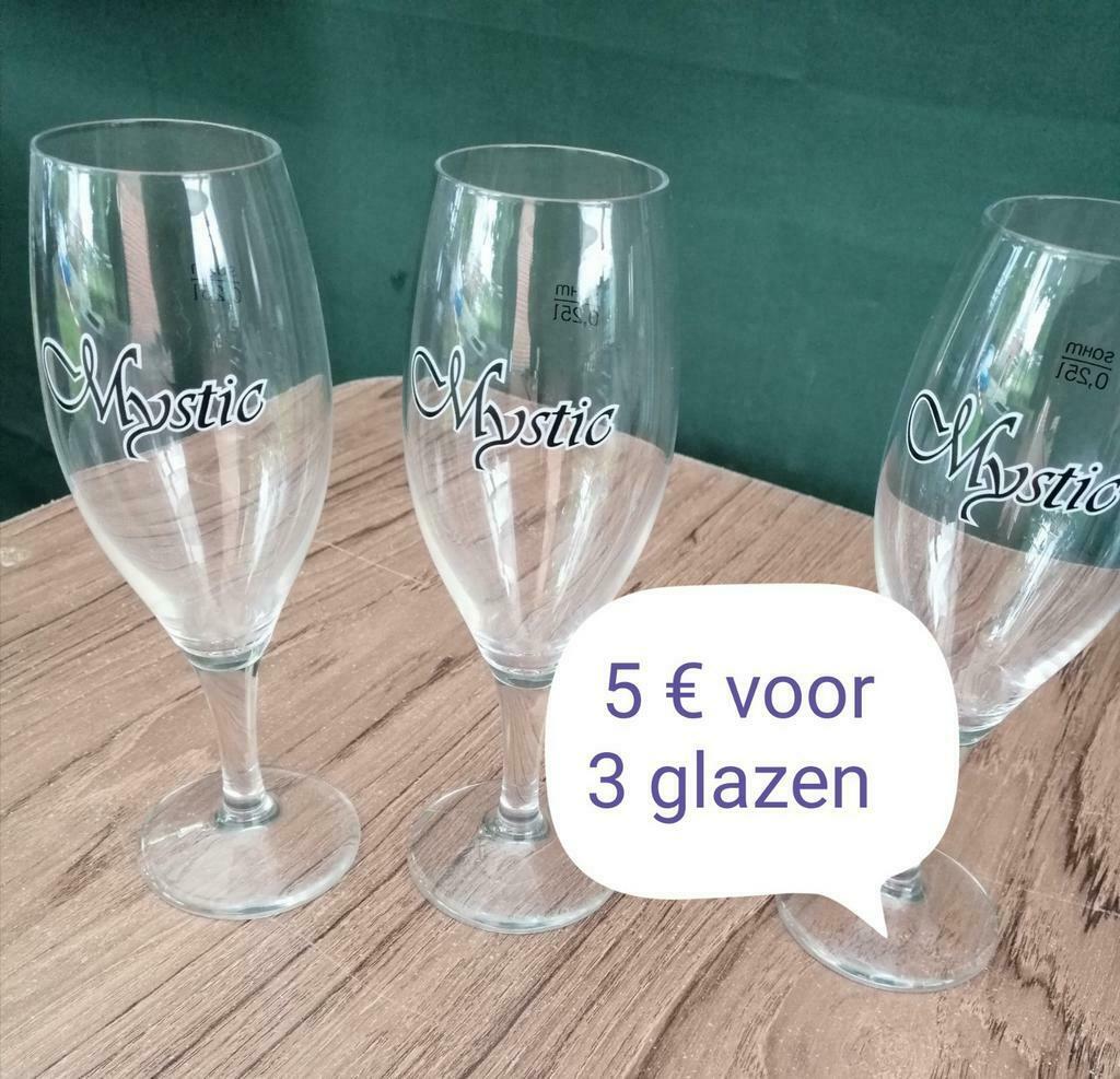 Bierglazen, Ophalen, Gebruikt