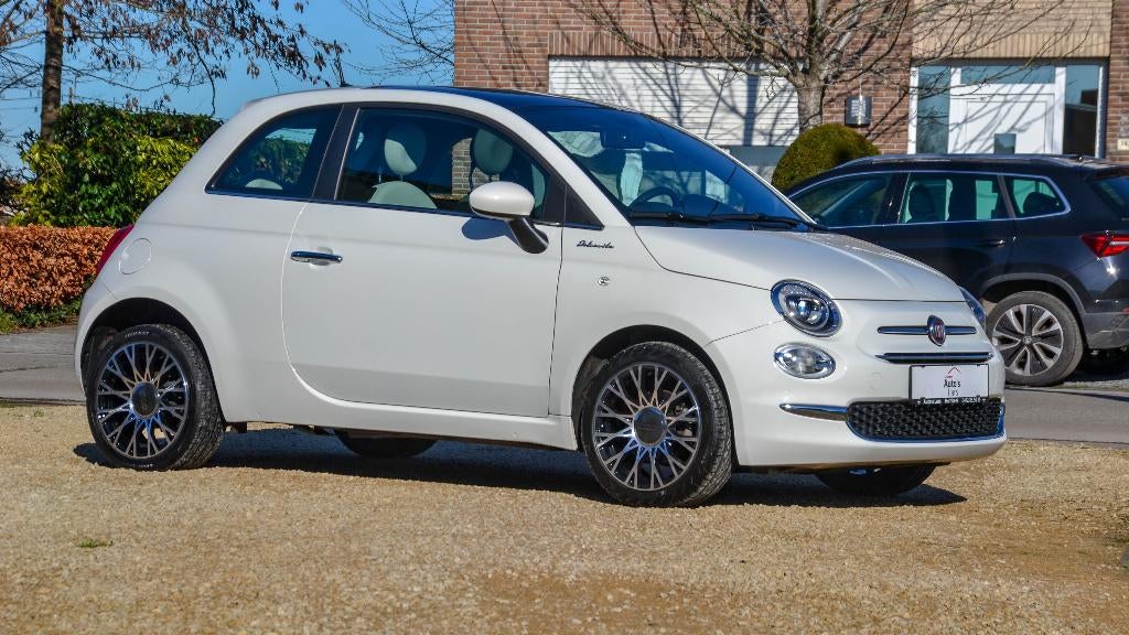 Fiat 500 Dolcevita 10/2021 Mild Hybride 38.500 km, Autos, Fiat, Euro 6, Entreprise, Boîte manuelle, Berline