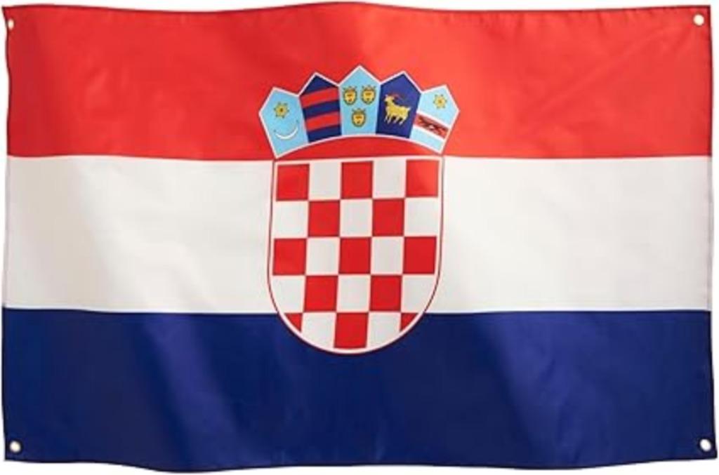 Drapeau national de la Croatie | Nouveau, Divers, Drapeaux & Banderoles, Neuf, -, -, Runesol